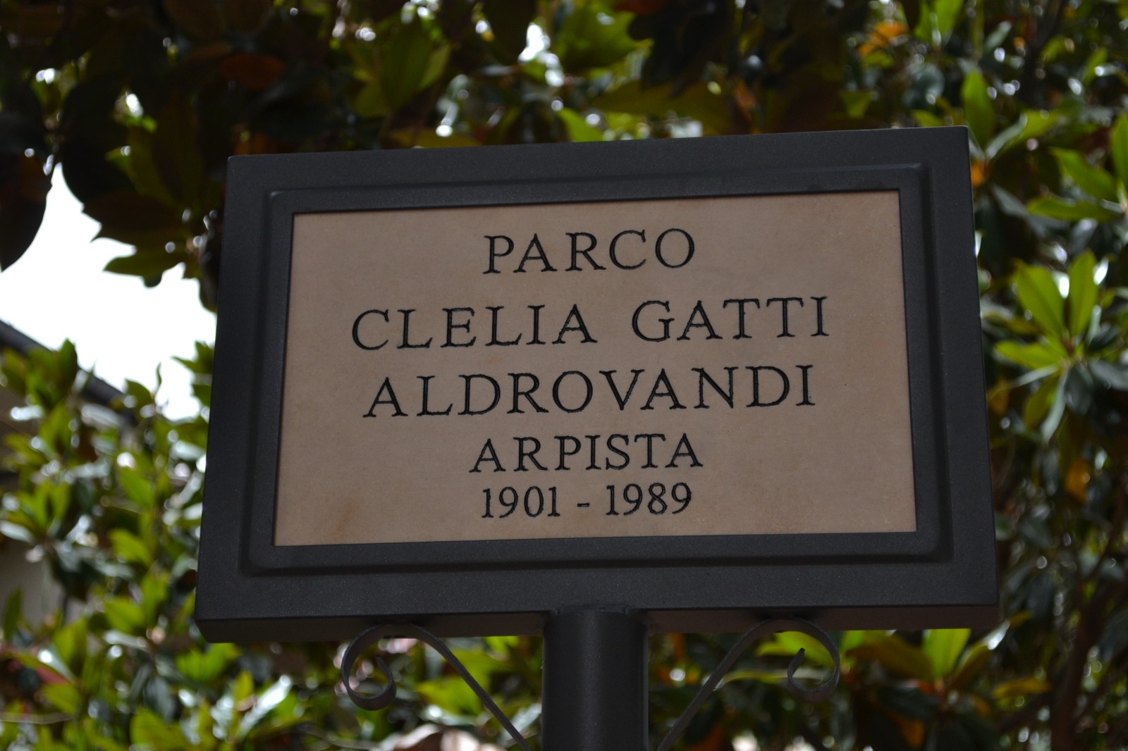 Grottaferrata, inaugurata l’area verde “Clelia Gatti Aldrovandi”