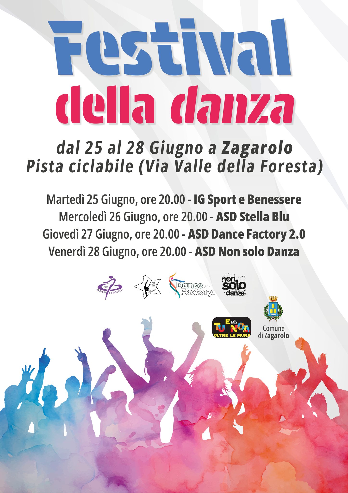 Zagarolo, “Un’Estate da Sogno“: torna il “Festival della danza” “Festival della Danza”