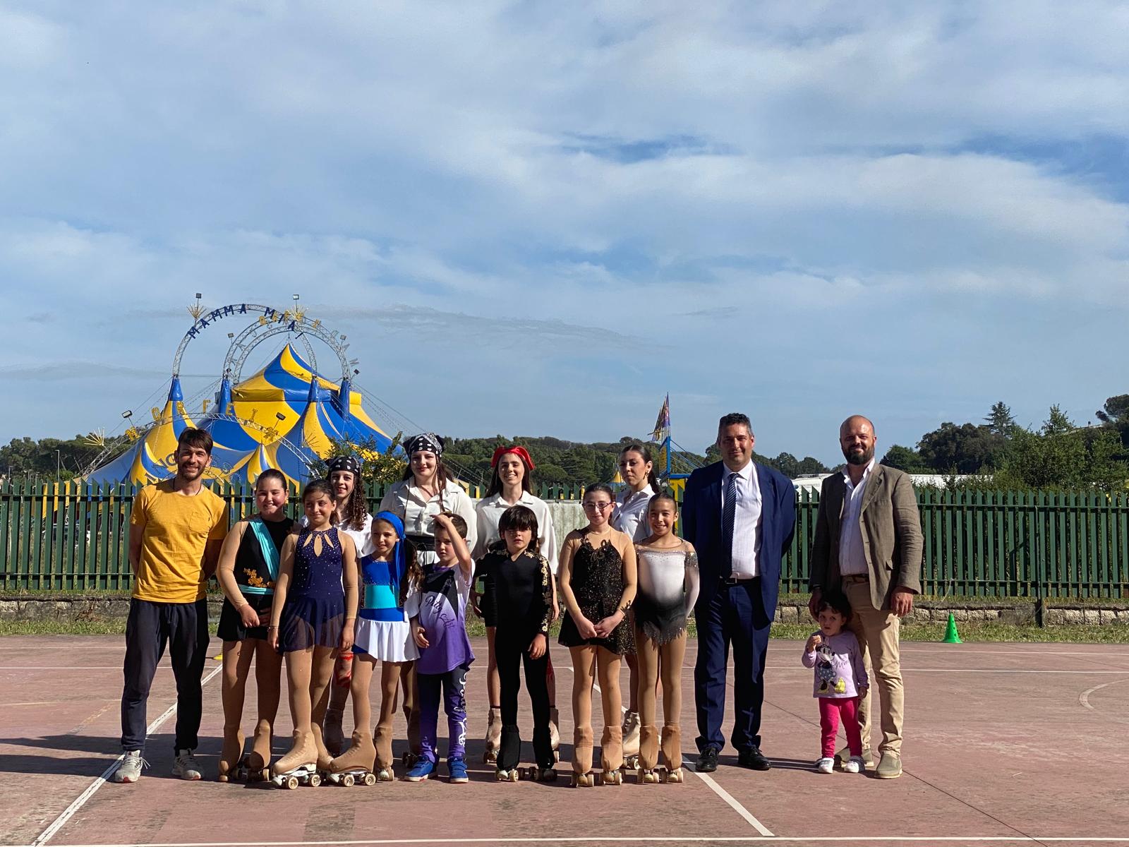 Ardea, grande giornata di pattinaggio artistico alla Scuola I.C. Ardea 1 con l’Associazione “Aironi Coraggiosi”. Foto