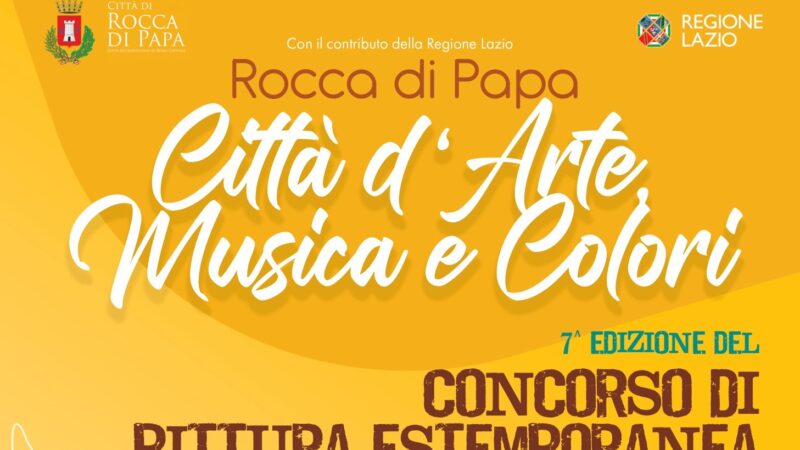 Rocca di Papa, 7ª Edizione del Concorso di Pittura Estemporanea