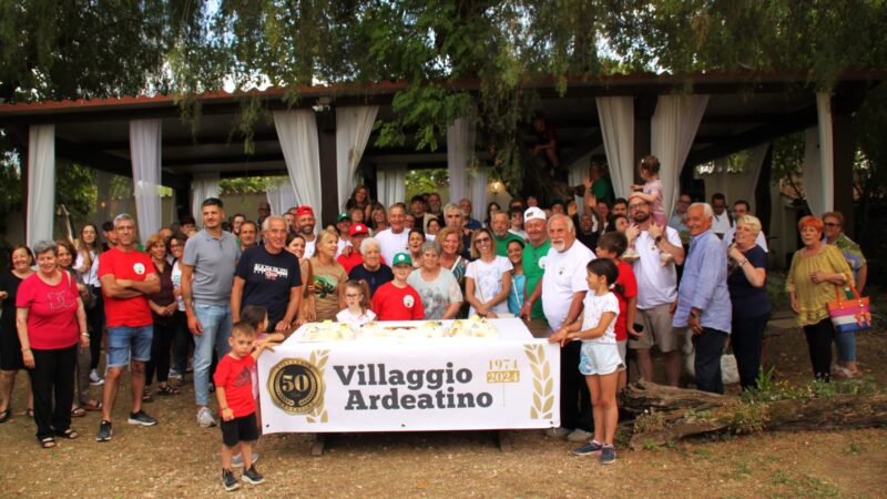 Ardea, grandi festeggiamenti per la 50esima ricorrenza della fondazione del Villaggio Ardeatino