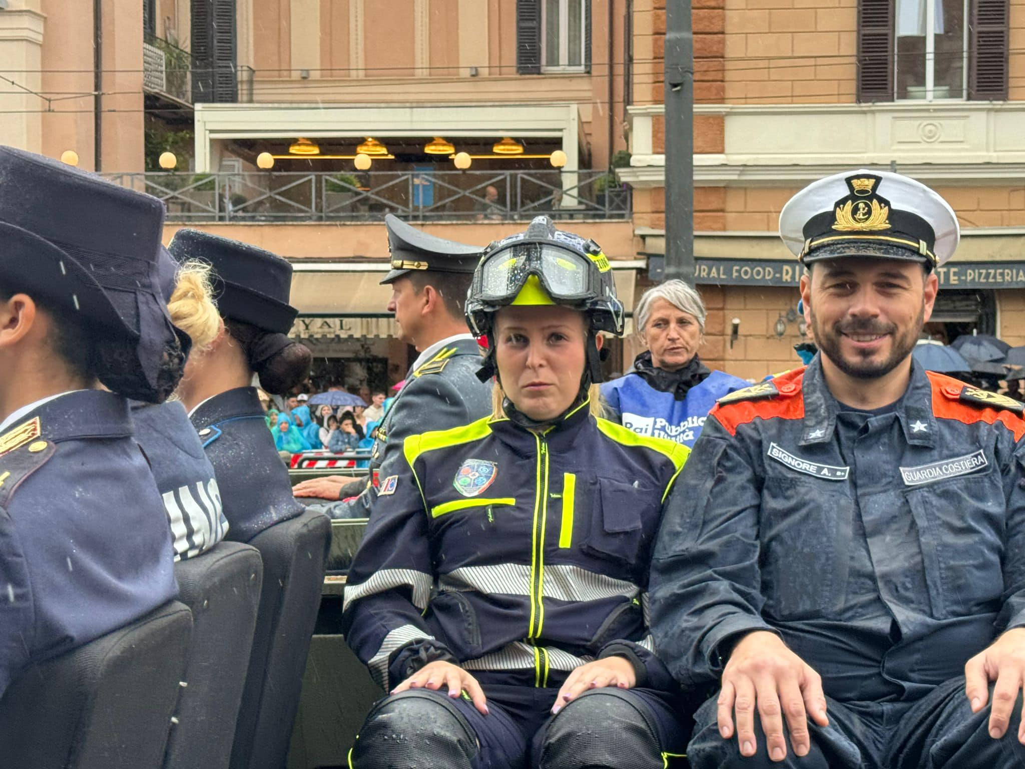 Zagarolo, alla parata del 2 giugno presente Michela De Rossi della protezione civile Gabi