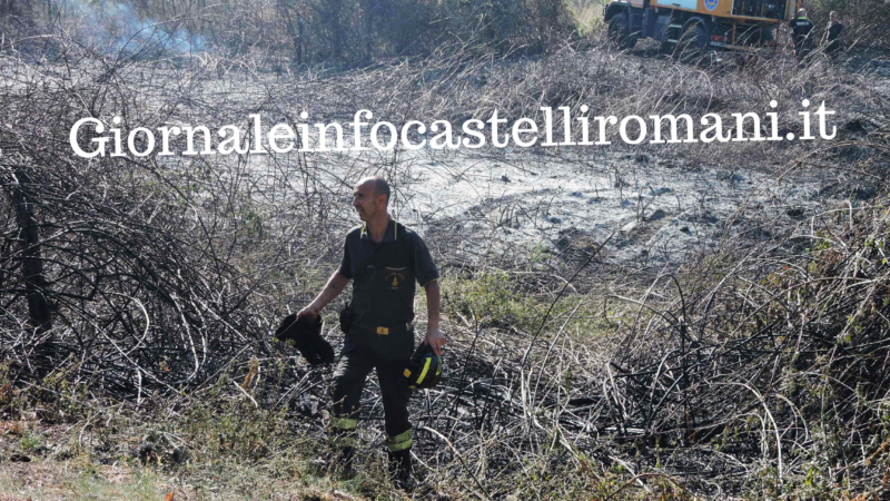 Genzano-Nemi, incendio via Nemorense, evitato il peggio grazie al pronto intervento dei soccorritori e forze dell’ordine