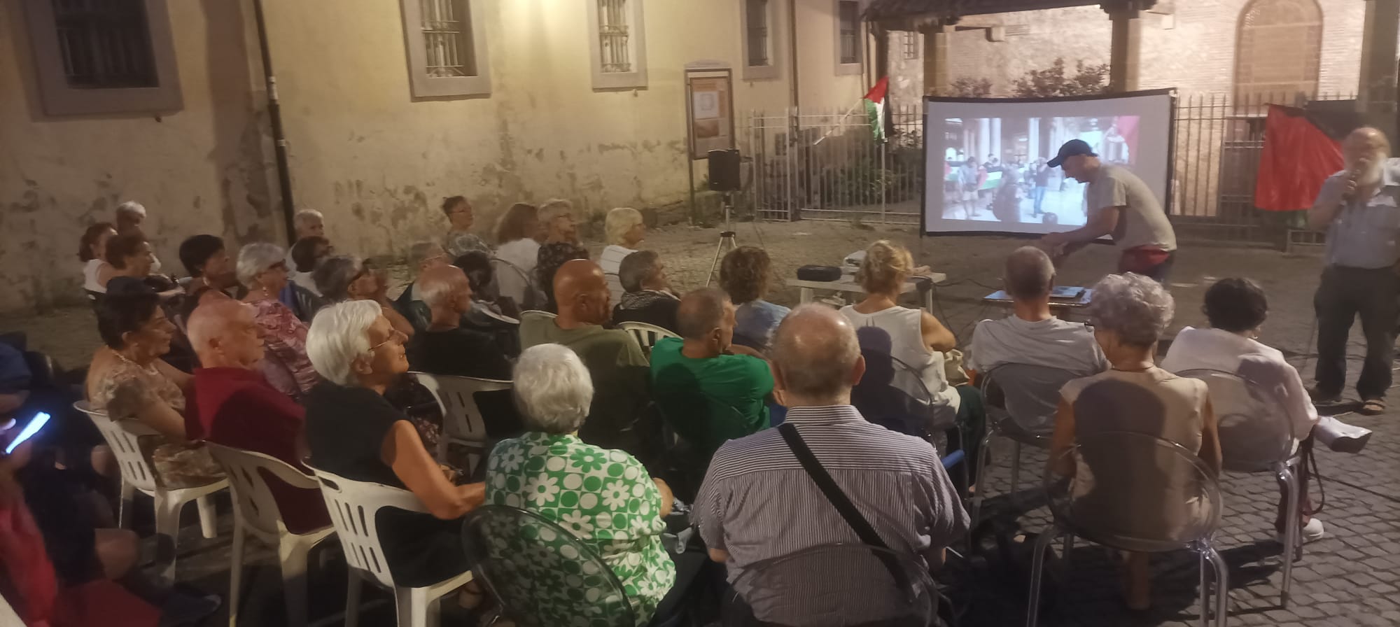 Albano per la Palestina. Ieri incontro in piazza della Rotonda