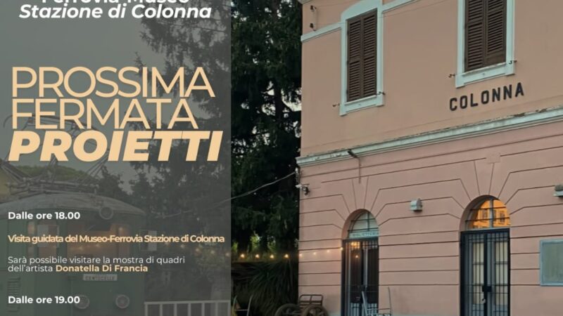 Colonna, “Prossima fermata Proietti” a cura della Biblioteca