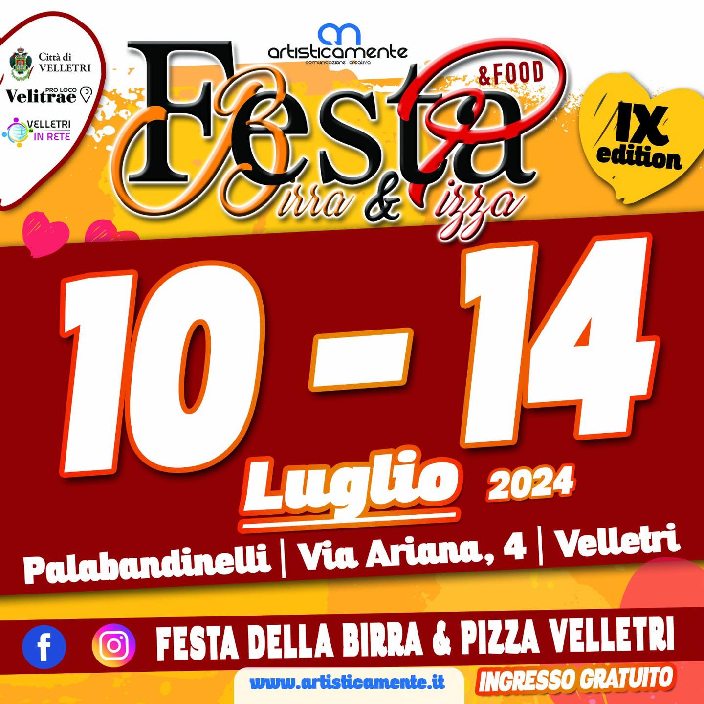 Velletri, tutto pronto per la nona edizione della Festa della Birra e Pizza