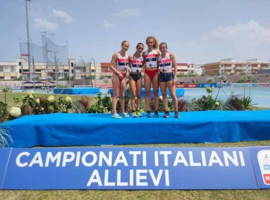 Genzano, ancora grandi risultati per le ragazze dell’Atletica Leggera ai Campionati Italiani Allievi a Molfetta (Puglia)