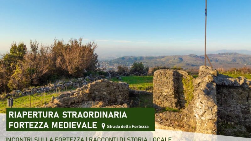 Rocca di Papa, riapertura straordinaria fortezza medievale