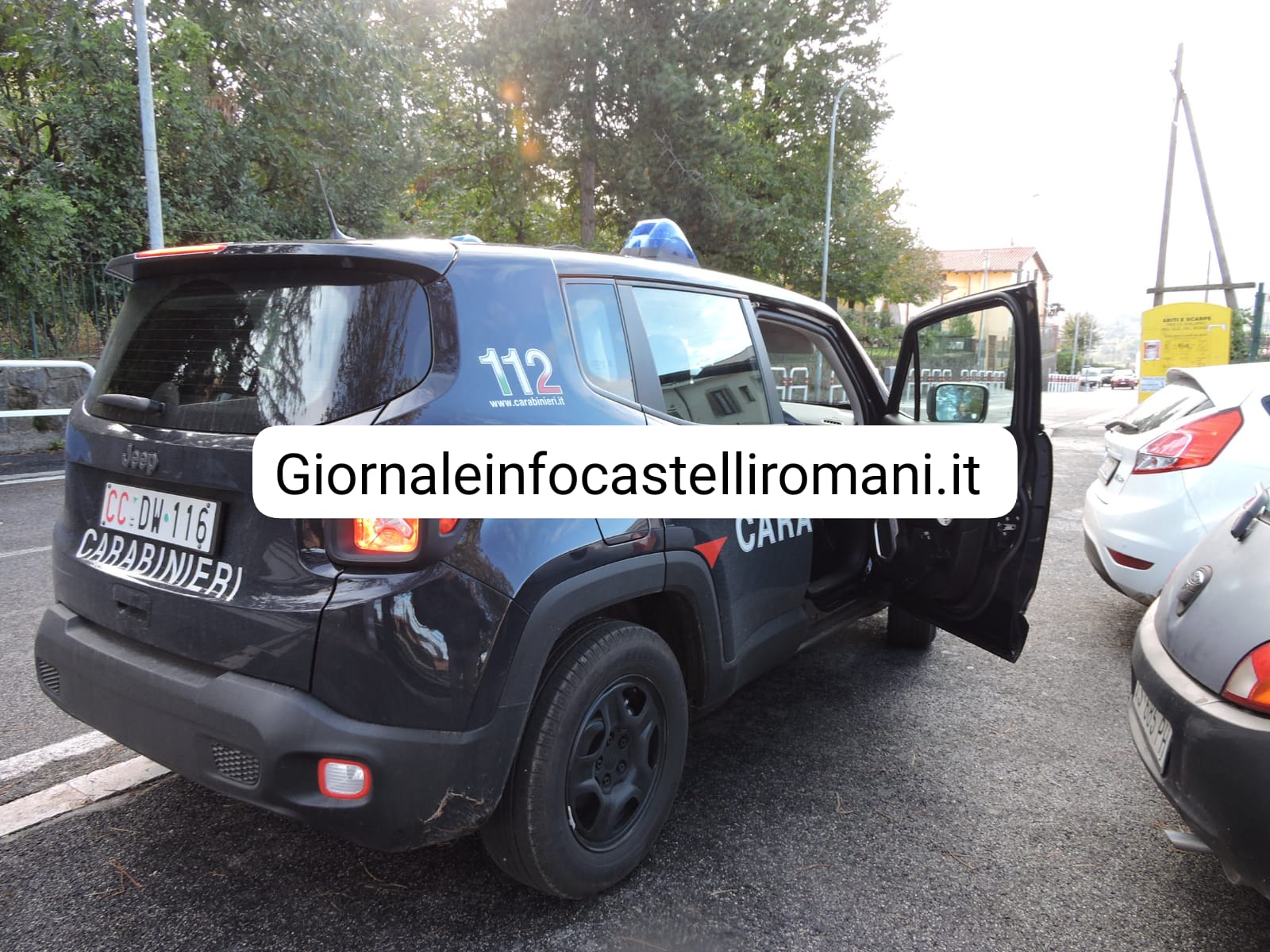 Rocca Priora: ladro seriale sulle auto parcheggiate in sosta, arrestato dai carabinieri dopo due giorni di furti