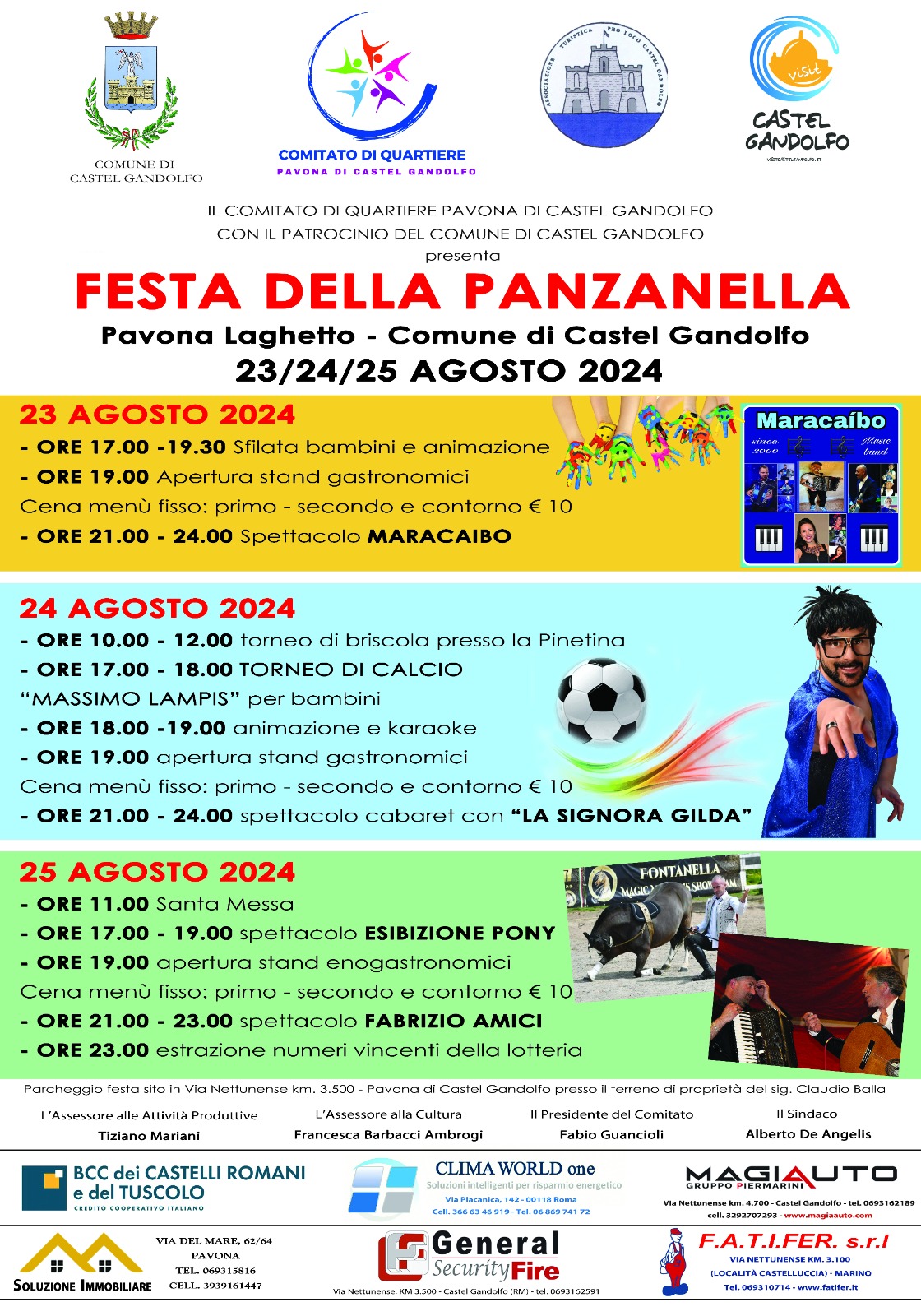 Castel Gandolfo, Festa della Panzanella 2024 a Pavona-Laghetto: un weekend di tradizione e divertimento