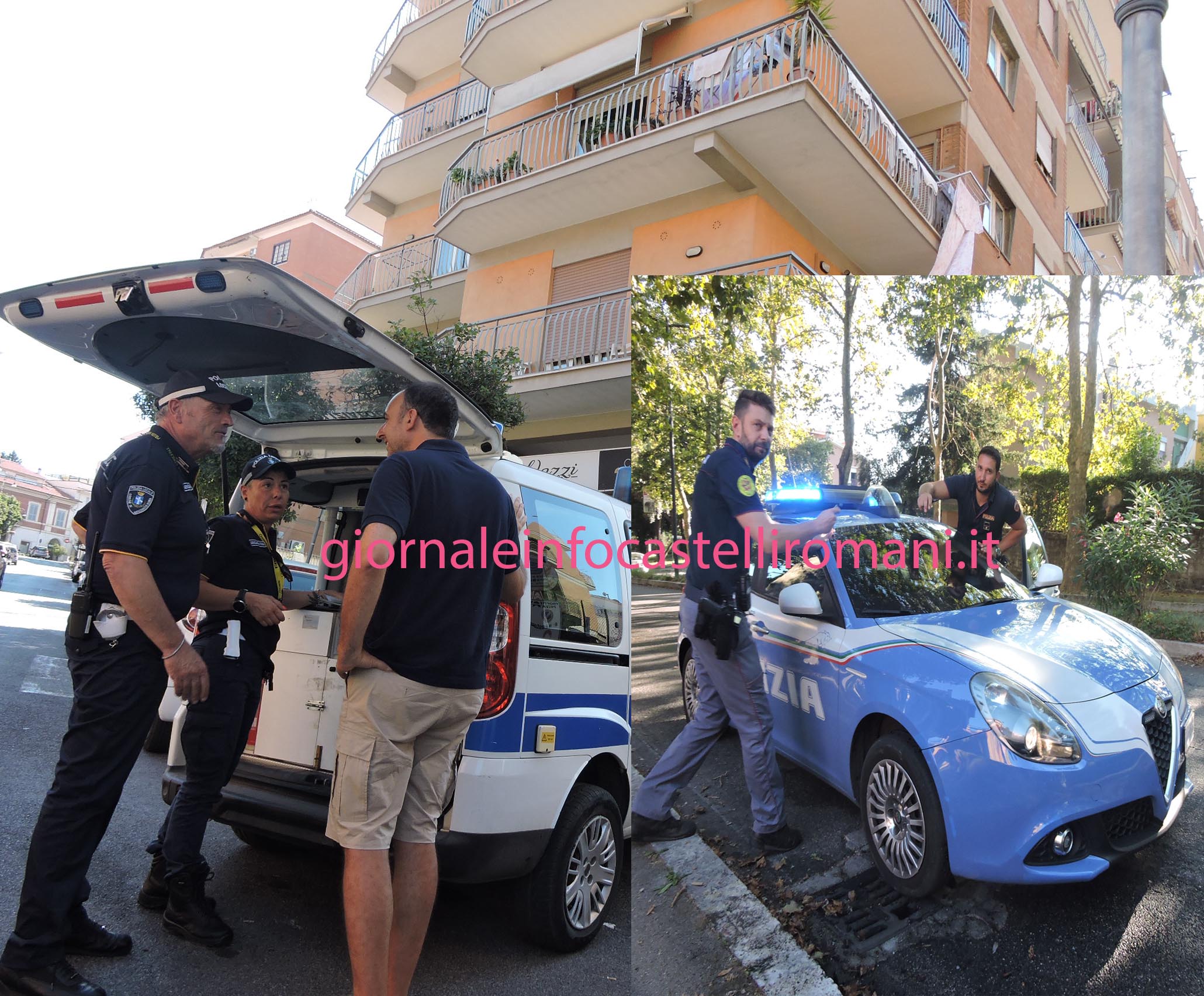 Genzano, arrestato dalla Polizia Locale e Polizia di Stato un ladro georgiano in via Colabona. E’ il terzo arresto di ladri in pochi giorni