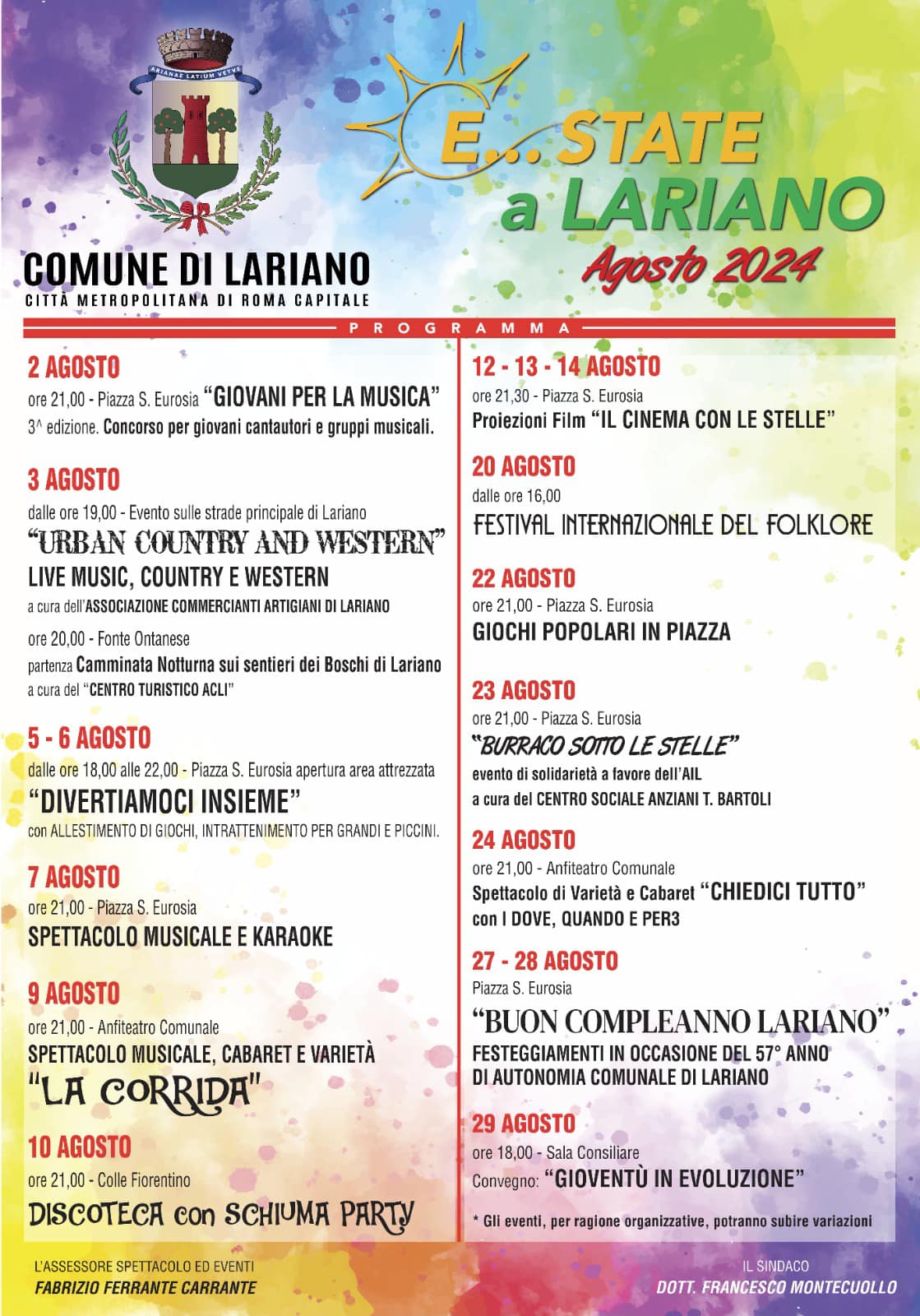 Lariano, arriva oggi il “Norbensis Festival”: Festival internazionale del Folklore