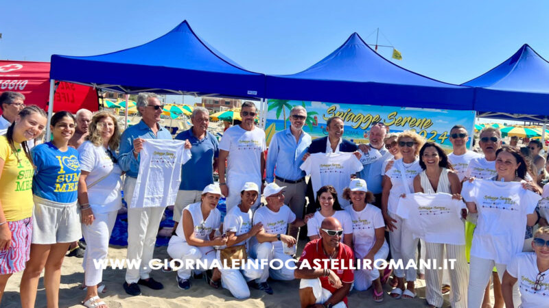 Ardea, grande partecipazione alla tappa di “Spiagge Serene” con la ASL Roma 6