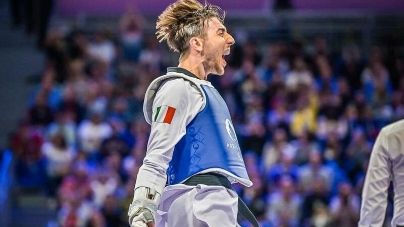 Genzano di Roma: Antonino Bossolo, ospite dell’infiorata 2024, è bronzo nel Taekwondo