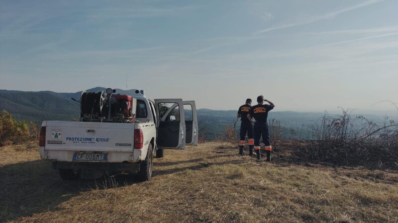 Monte Compatri, grazie al controllo dei droni evitato ulteriore vasto incendio