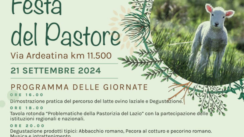 Roma, al Divino Amore arriva la Festa del Pastore: per scoprire i segreti di un mestiere antico a rischio estinzione