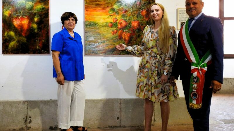 Nemi, chiusura della mostra dell’artista ucraina Iryna Zyza