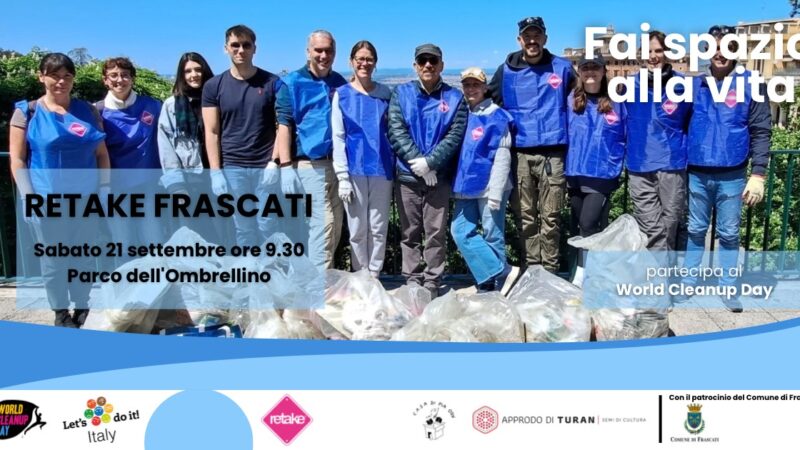 Frascati, World Cleanup Day 2024