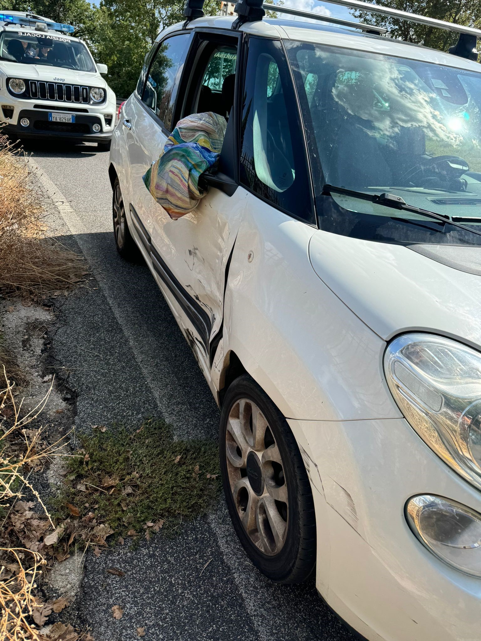 Rocca di Papa, incidente stradale in via dei Laghi. Due donne ferite