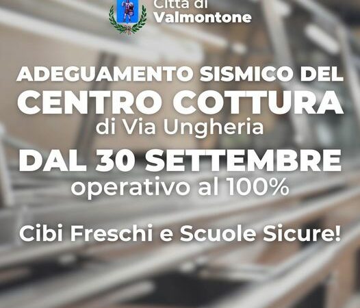 Valmontone, il centro cottura di via Ungheria pronto a ripartire in totale sicurezza