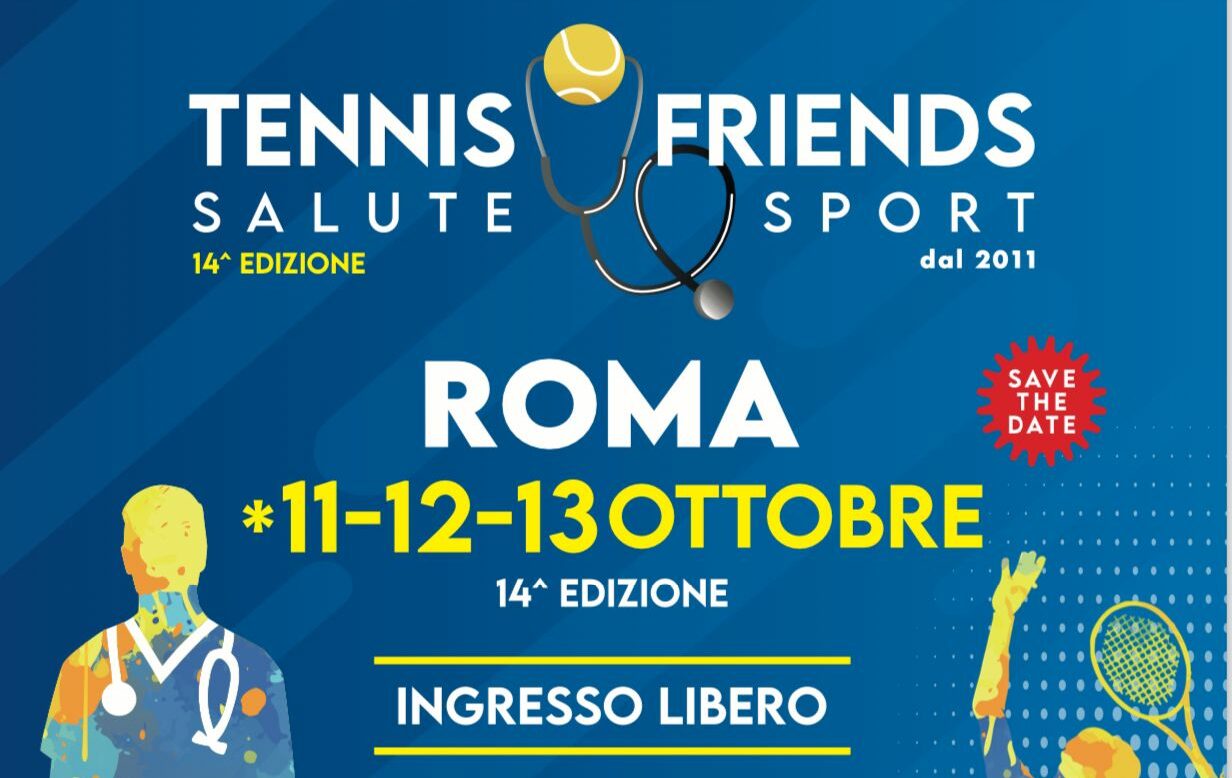 Roma, torna “Tennis & Friends – Salute e Sport”: presente anche la Asl Roma 6!