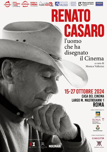 Alla Festa del Cinema di Roma mostra su Renato Casaro, l’uomo che ha ‘disegnato’ il cinema