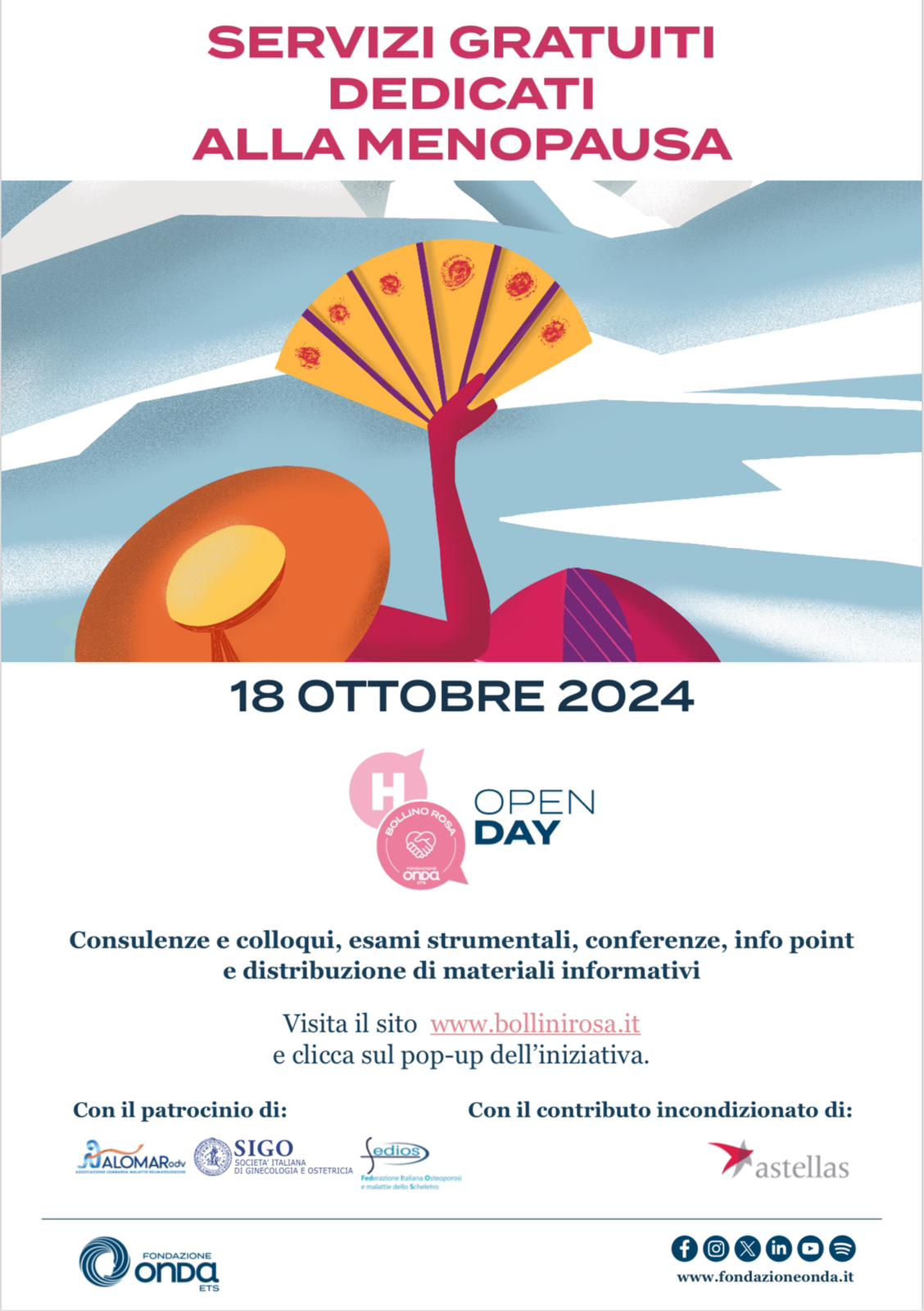 Ariccia, Ospedale dei Castelli: Open Day Menopausa il 18 ottobre 2024 – Prenota il 16 e 17 ottobre