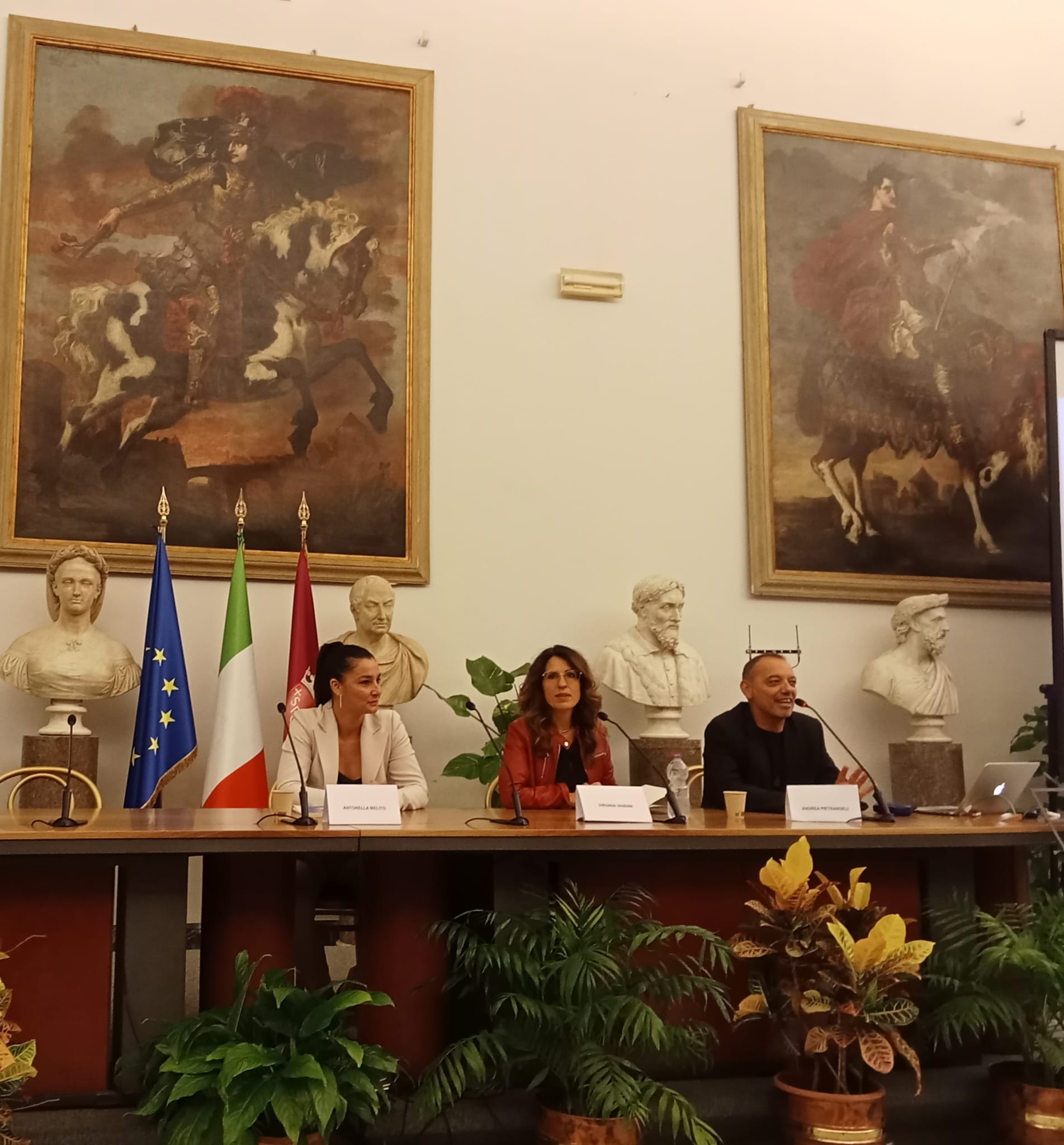 Roma, presentato in Campidoglio il nuovo libro di Andrea Pietrangeli