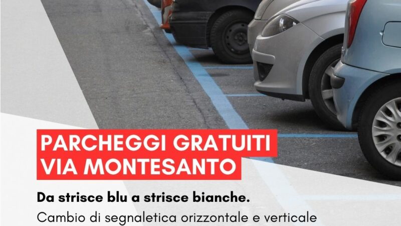 Grottaferrata, la sosta su via Montesanto torna gratuita: “Ascoltate le esigenze dei residenti”