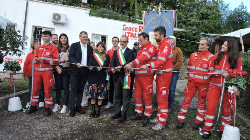 Lanuvio, “Taglio del Nastro” per la nuova sede della Croce Rossa Italiana Comitato Comuni dell’Appia. In via San Lorenzo 4. Tre le cittadine interessate: Lanuvio, Genzano e Ariccia