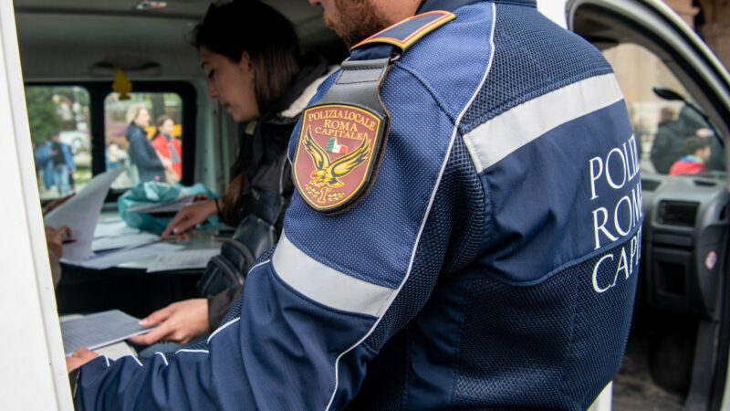 Roma, due tentativi di furto sventati in poche ore dalla Polizia Locale (foto archivio)