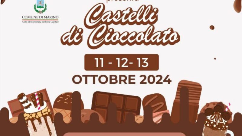 Marino, nel fine settimana torna “CASTELLI DI CIOCCOLATO”