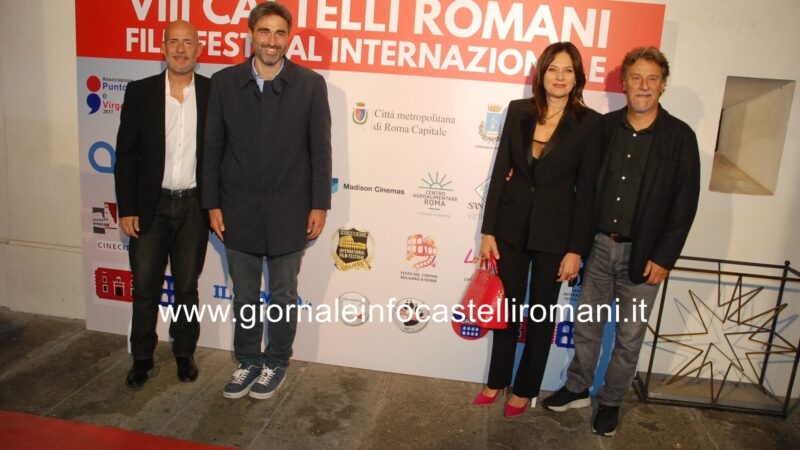 Ariccia, parata di attori e registi famosi, per la serata finale con le premiazioni a Palazzo Chigi del “Castelli Romani Film Festival“