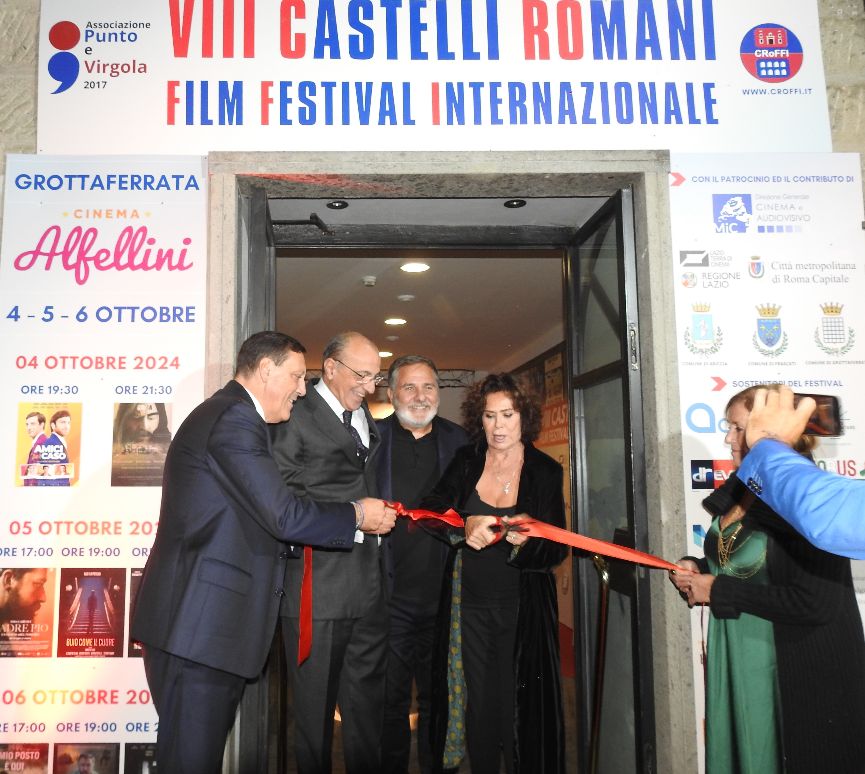 Grottaferrata, inaugurato ieri sera il “Castelli Romani Film Festival Internazionale”. Presenti attori, registi e altri vip