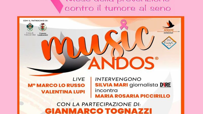 Lariano, spettacolo “MusicAndos”: al teatro Artemisio domenica 20 ottobre alle ore 18:00