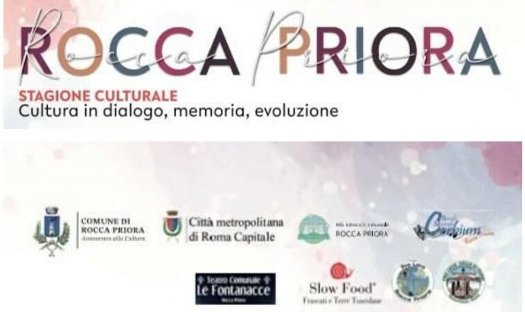 Rocca Priora, riparte la Stagione Culturale:  “Cultura in Dialogo, Memoria, Evoluzione”