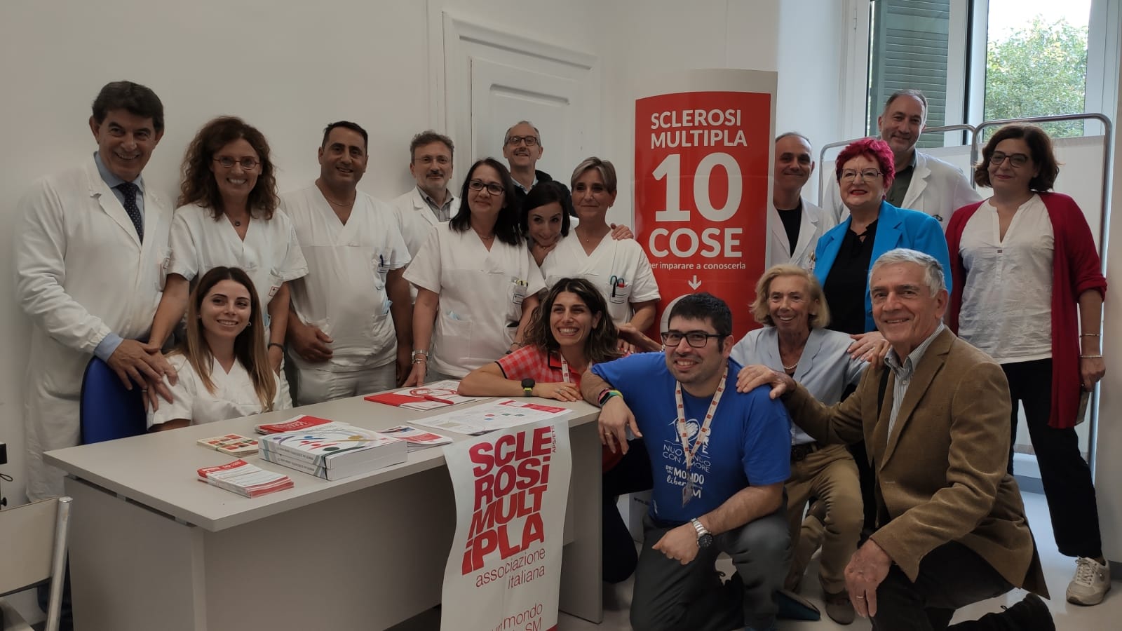 Roma, inaugurato il nuovo Infopoint AISM al San Camillo: servizio di supporto per le persone con Sclerosi Multipla e patologie correlate