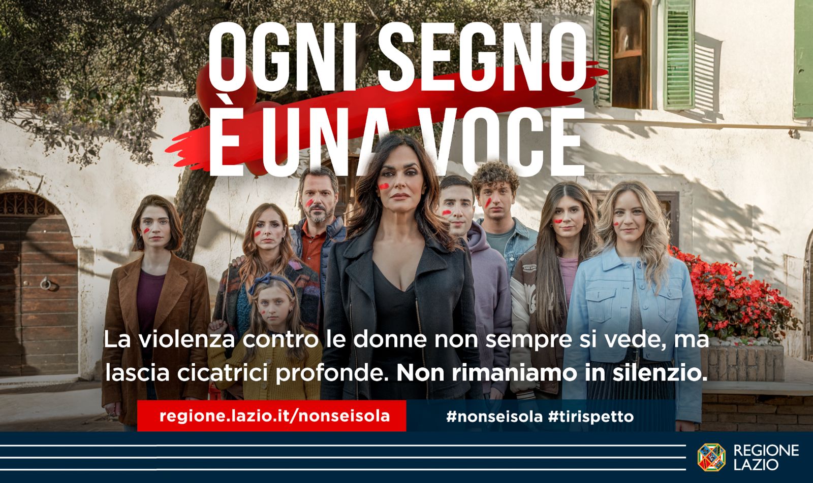 Regione Lazio per la Giornata Internazionale Contro la Violenza sulle Donne