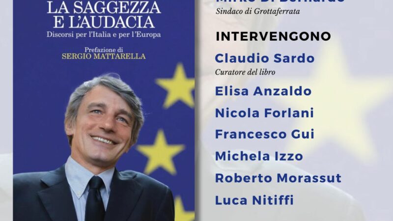 Grottaferrata, rassegna letteraria in omaggio a David Sassoli