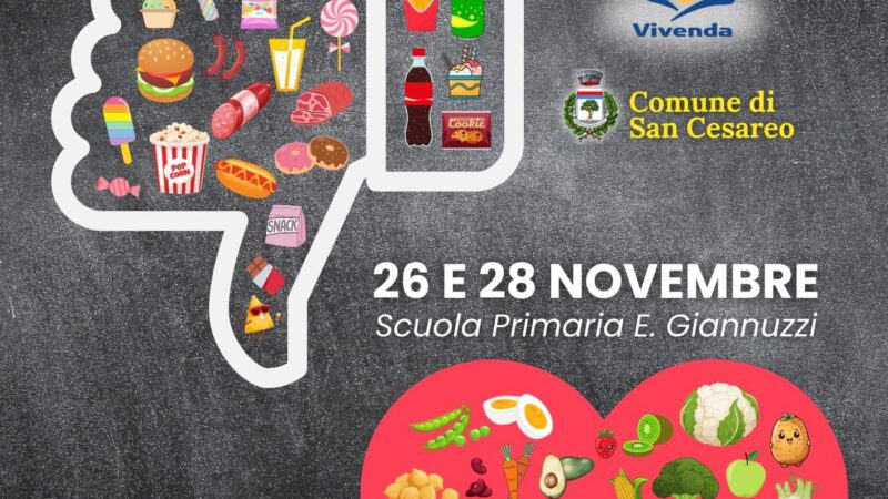 San Cesareo, educazione alimentare nelle scuole