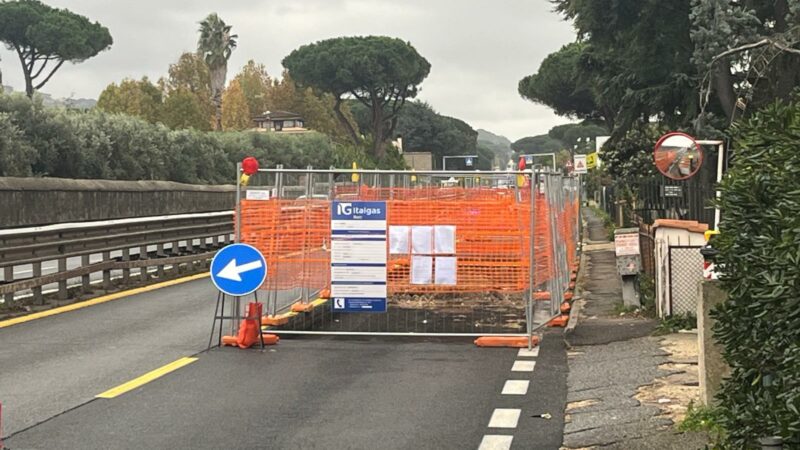 Marino, lavori in corso per l’ampliamento della rete gas a Frattocchie