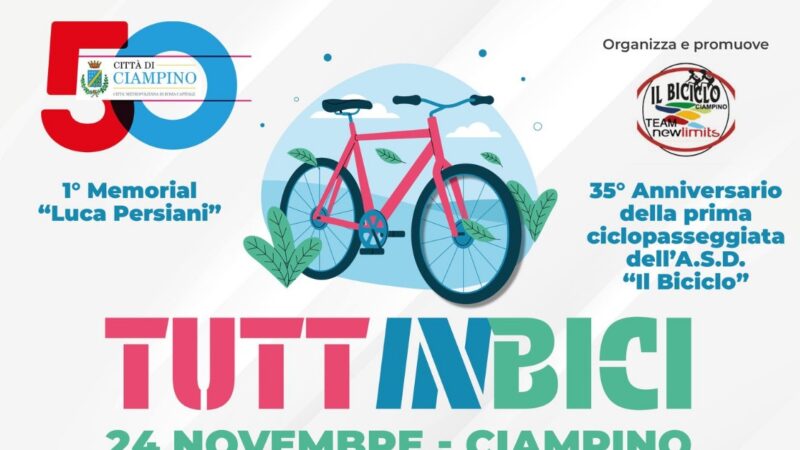 Ciampino, domenica mattina in bici