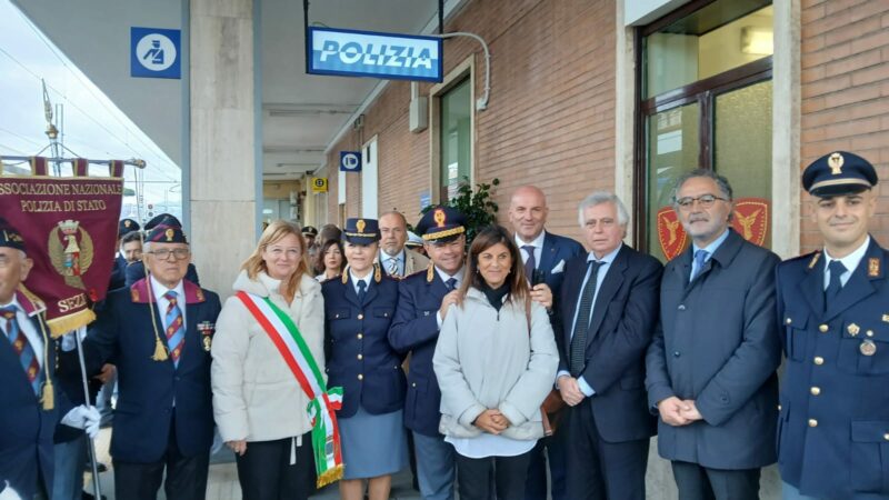 Ciampino, terminata poco fa la Cerimonia per il 75° Anniversario del Posto di Polizia Ferroviaria