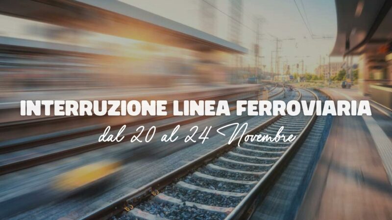 Zagarolo, interruzione ferroviaria della tratta Colleferro-Frosinone dal 20 al 24 novembre 2024: modifiche alla viabilità e servizio bus sostitutivo