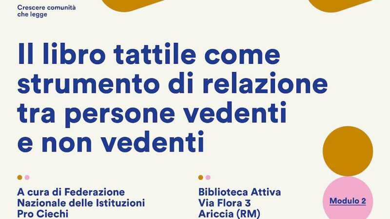 Ariccia, Biblioteca Attiva: “Con-tatto” per una Comunità che Legge!