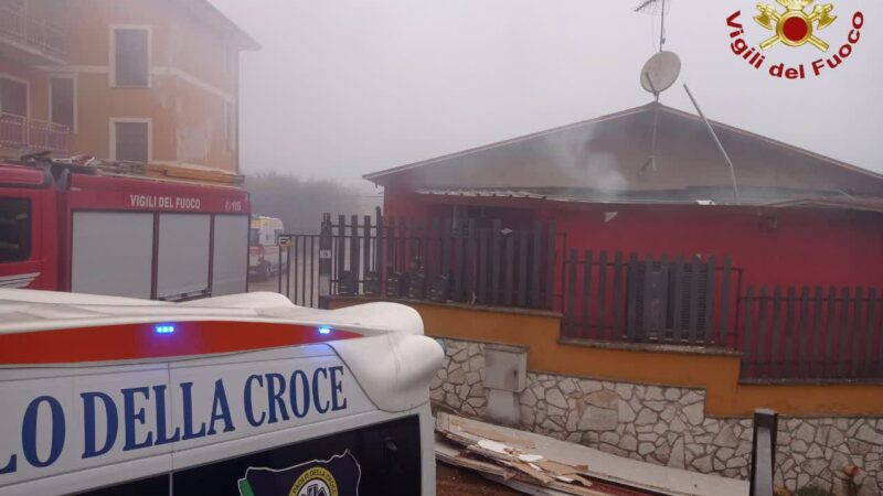 Artena, altra fuga di gas con scoppio appartamento nella notte – due feriti gravi salvati tra le macerie