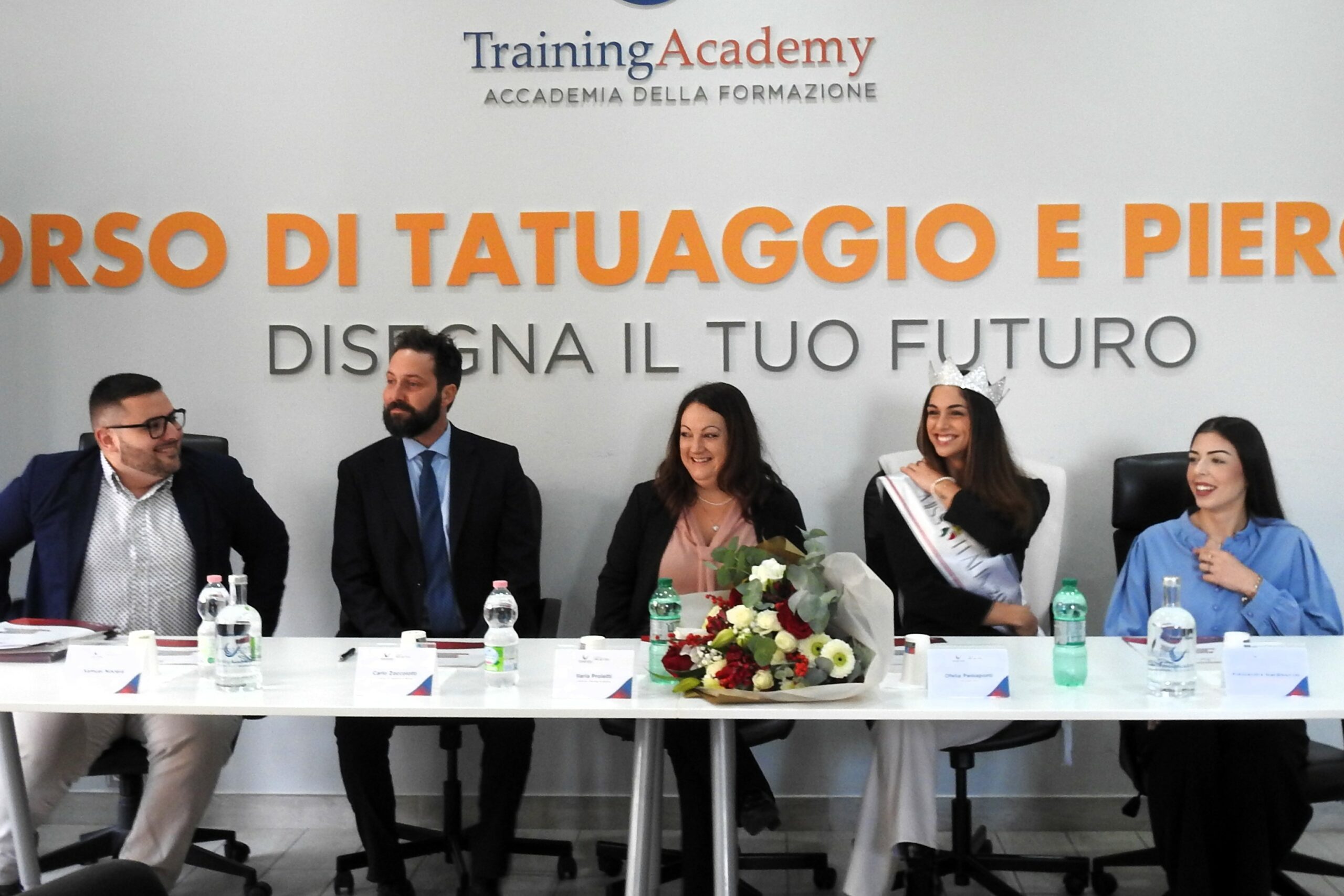 Genzano-Albano, la visita di Miss Italia 2024, Ofelia Passaponti, 24enne di Siena, in visita alla Training Academy