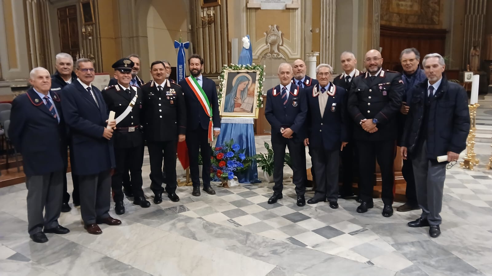 Genzano, partecipata e sentita celebrazione della Virgo Fidelis nella chiesa centrale