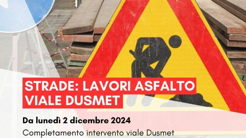 Grottaferrata, Strade: in via di completamento i lavori su viale Dusmet – A breve lavori in notturna su viale I Maggio, via Cassani e via Ferri