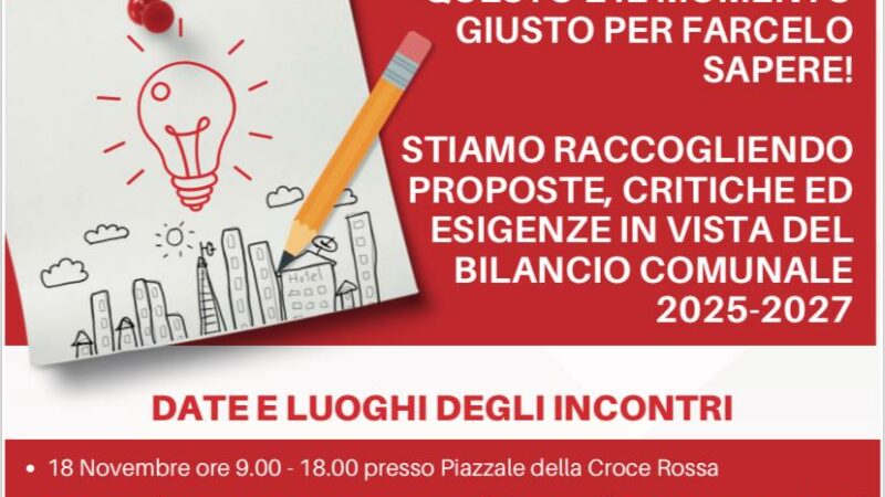 Grottaferrata, bilancio di previsione 2025-2027: “Siamo Grottaferrata” ascolta i cittadini